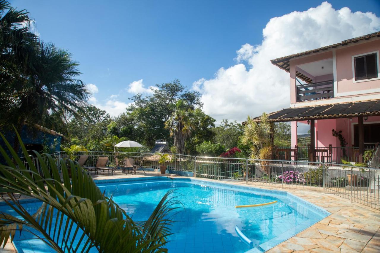 Pousada Casa Rosa Алту-Параизу-ди-Гояс Экстерьер фото