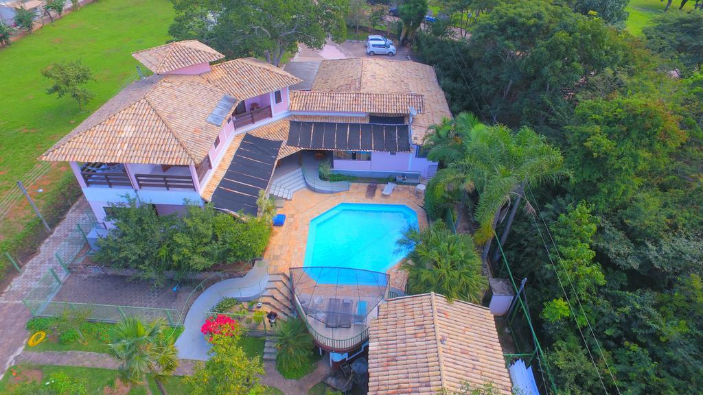 Pousada Casa Rosa Алту-Параизу-ди-Гояс Экстерьер фото